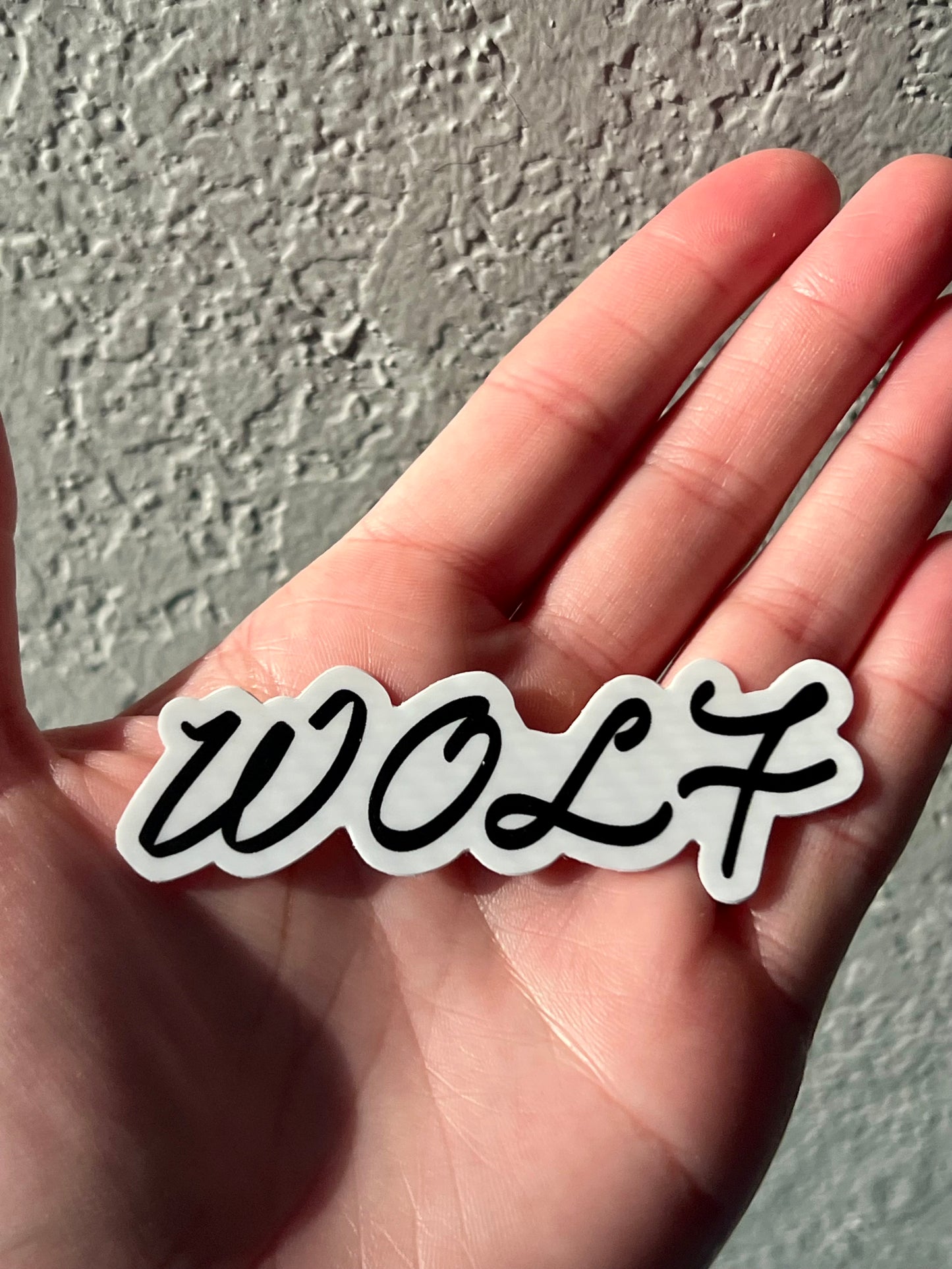 Wolf Die-cut Sticker