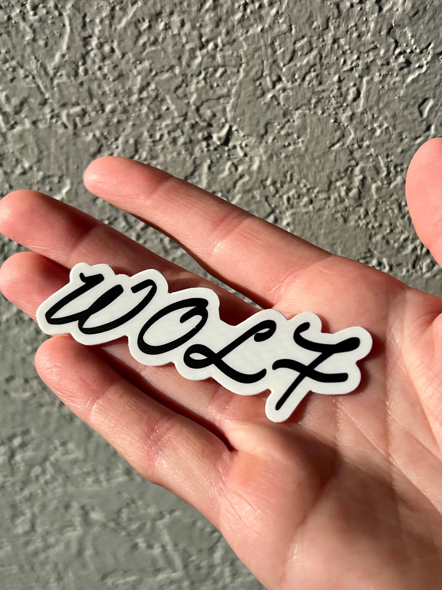 Wolf Die-cut Sticker