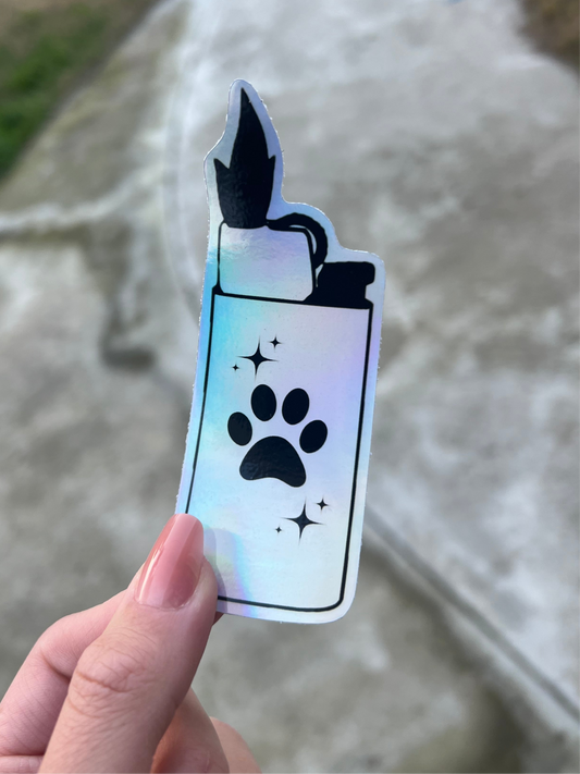 Lighter Sticker