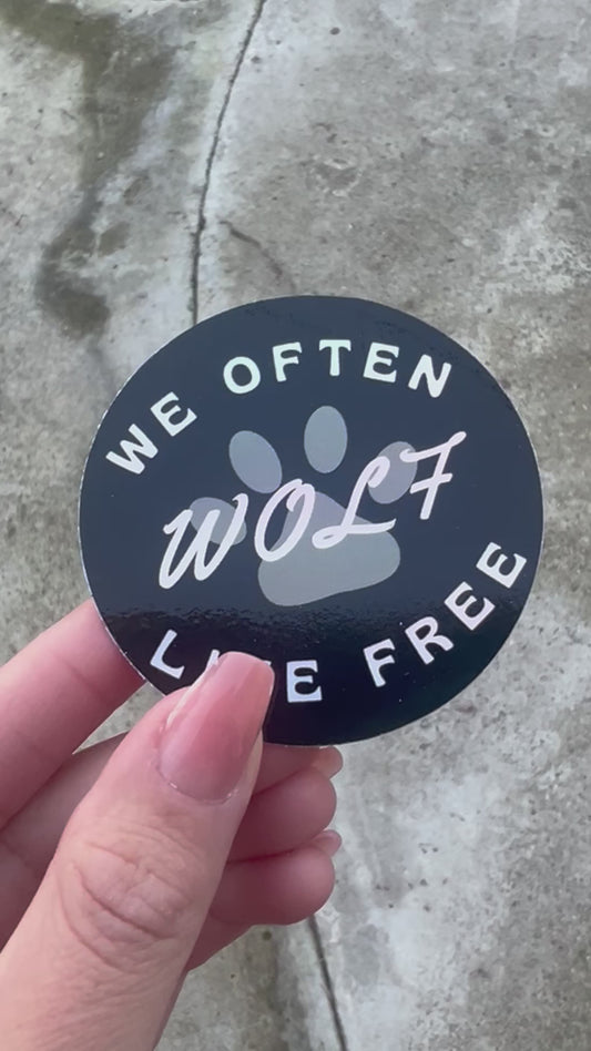Holographic Logo Sticker