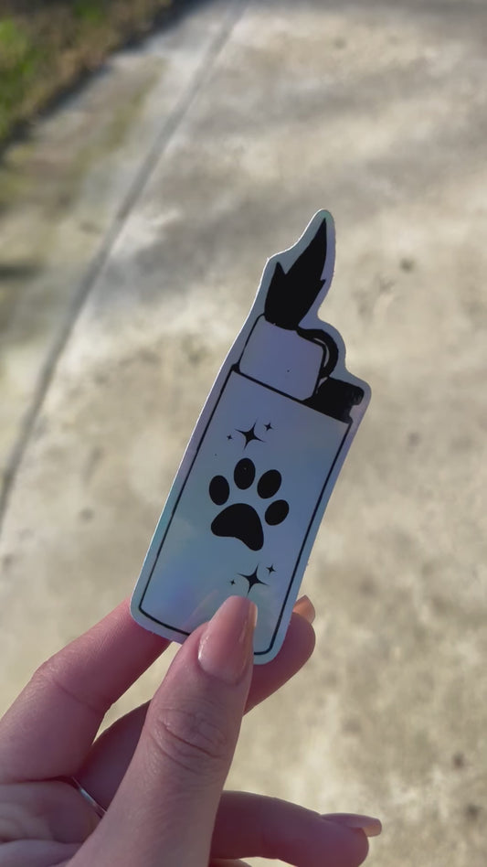 Lighter Sticker